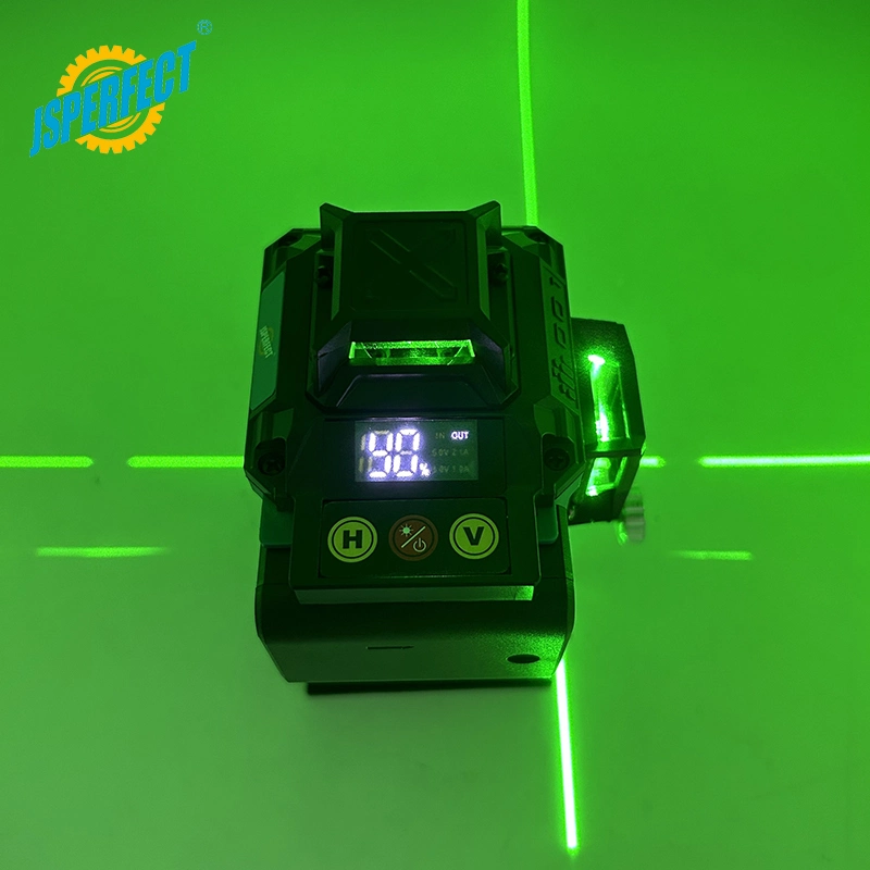 Heißer Verkauf 4D Green Self-Leveling 360 Grad 16 Linien Grün Laserpegel