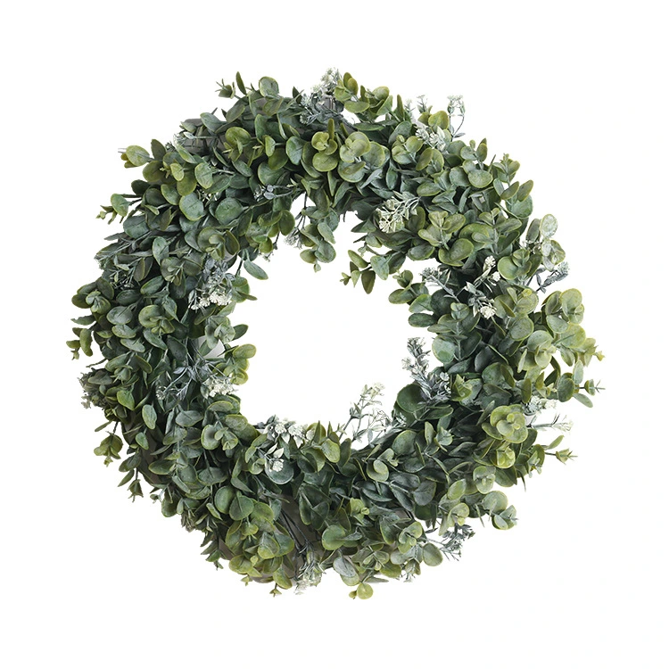 Decoración Floral Garland Artificial Wreath Rosa Wreath Navidad