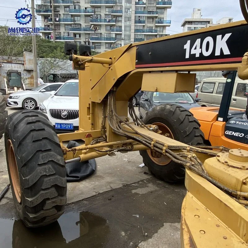 Popular Used Motor Grader 140h 140g 140K Hot Sale, Cat Grader with Good Performance and Appearance