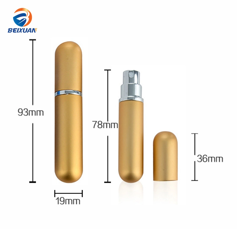 High quality/High cost performance  Perfume Bottles Spray Bottles with Aluminum Alloy Shell Customize Logo