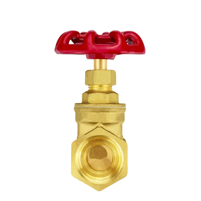 1/2 Inch 4 Inch Water Oil Gas Casting Body Copper Forged Brass Gate Valve DN50 DN80 NPT Bsp 200 Wog Female Thread General Small Manual Gate Valve