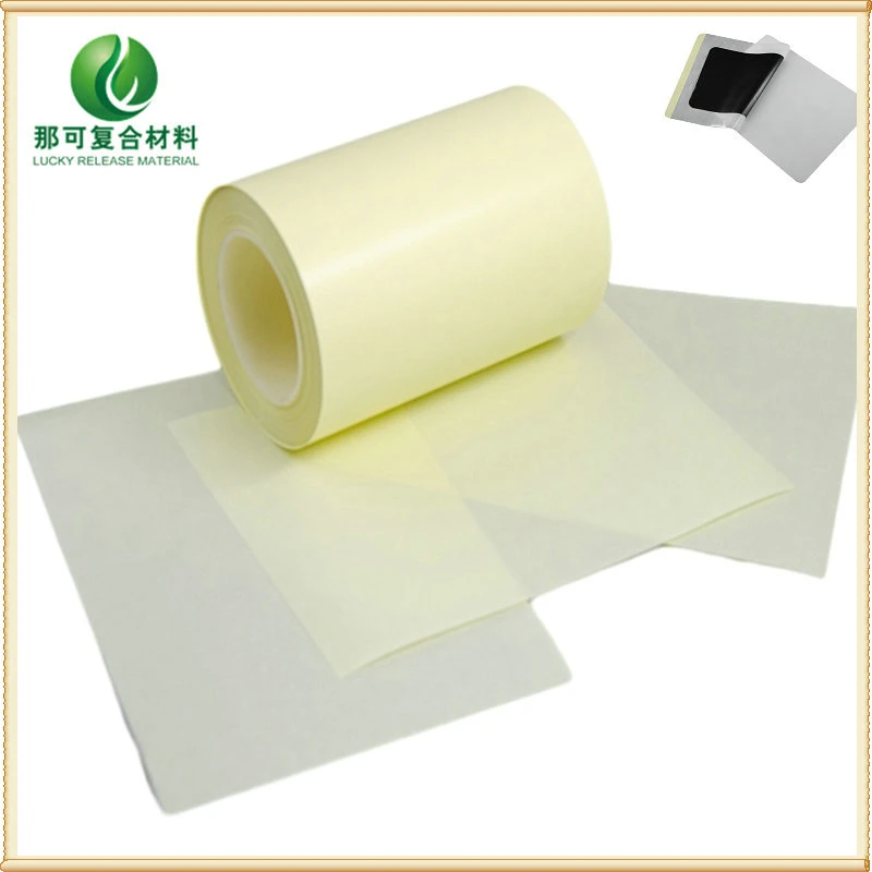 60GSM 120 GSM Sheet Rolls White Yellow Kraft Silicone Coating Release Liner