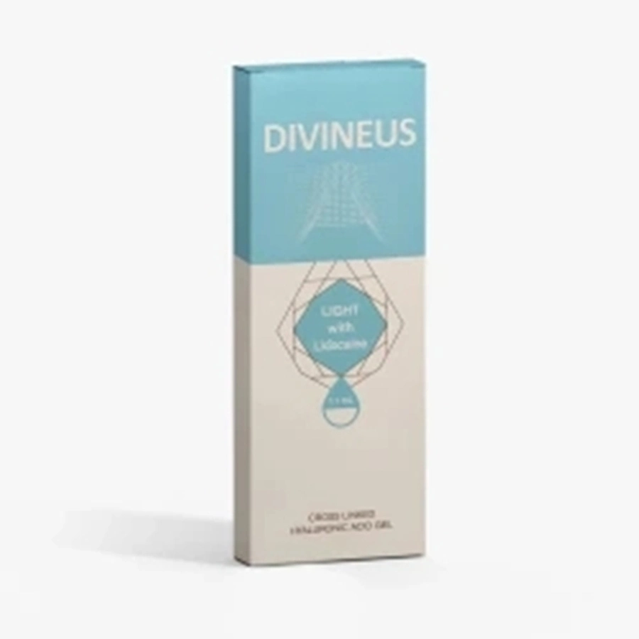 Prix Direct usine coréenne l'acide hyaluronique Divineus 24mg par voie cutanée 1.1ml coréen de remplissage de remplissage