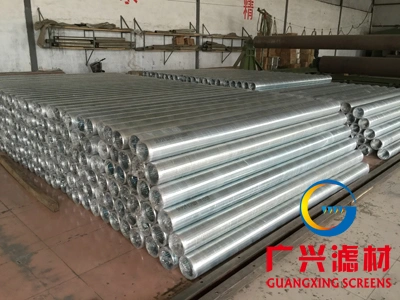 Stainless Steel Wedge Wire Well Screen Water Filter Screen Stainless Steel Screen