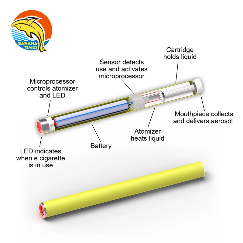 Custom марки Melatonin одноразовые Vape энергии Vape здравоохранения США оптовой одноразовые E к прикуривателю для 500 puffs