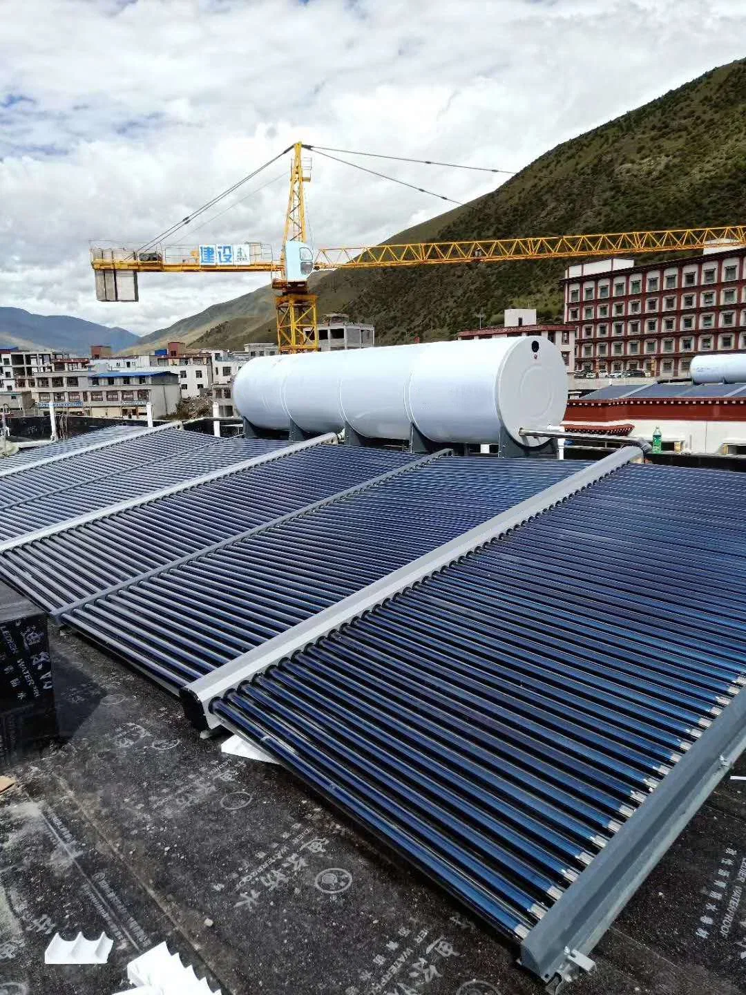 Professional Manufacture Computer Controlled Economic Solar Hot Water System