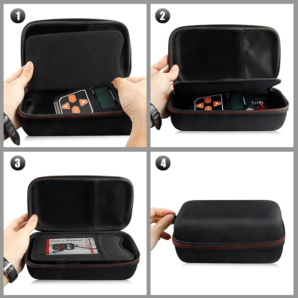 Universal Carrying Case for OBD2 Scanner Car Battery Tester Tool Storage Box