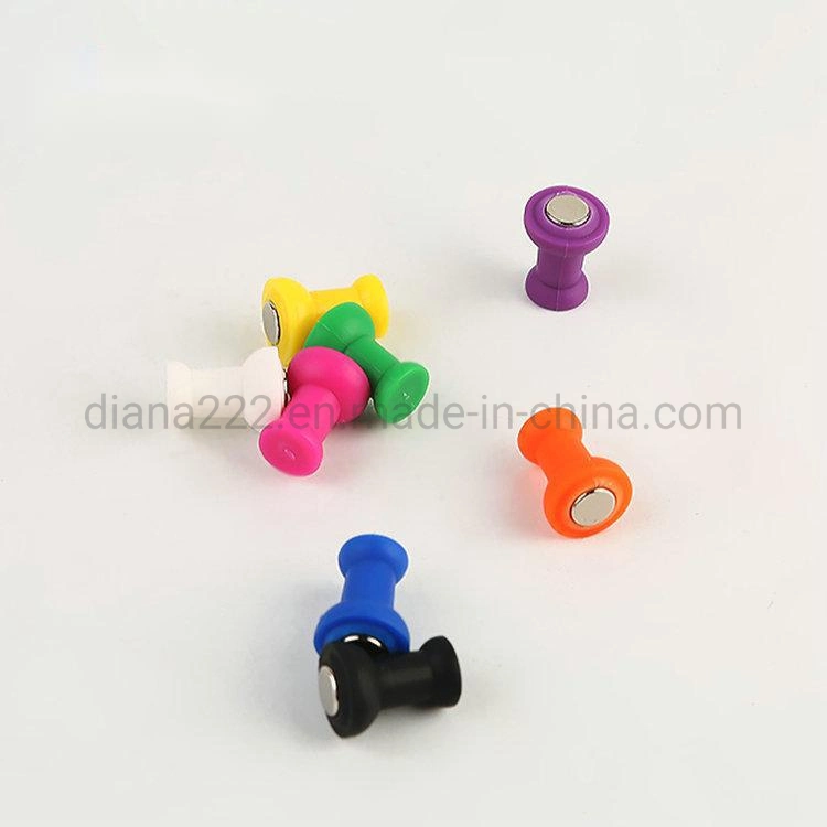 Office Magnets Colorful Magnetic Push Pins D27 Custom Whiteboard Magnet