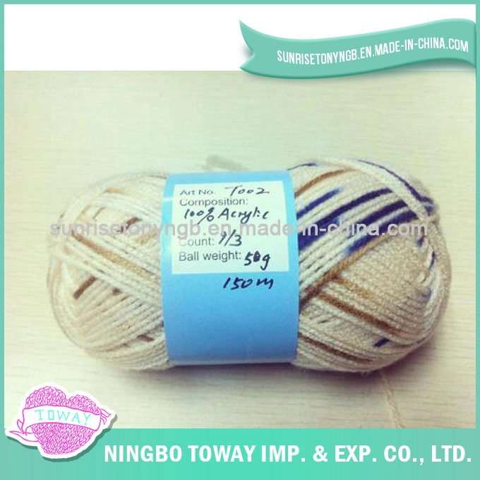 Mejores tipos de lana acrílica de mezcla de cachemira para tejer clásico de varias capas