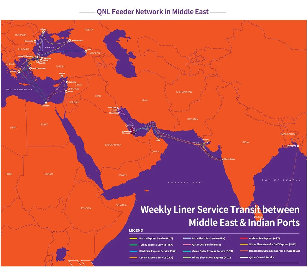 Sea Freight, Full Container Shipping Service From Shekou, Shenzhen China to Mundra, India