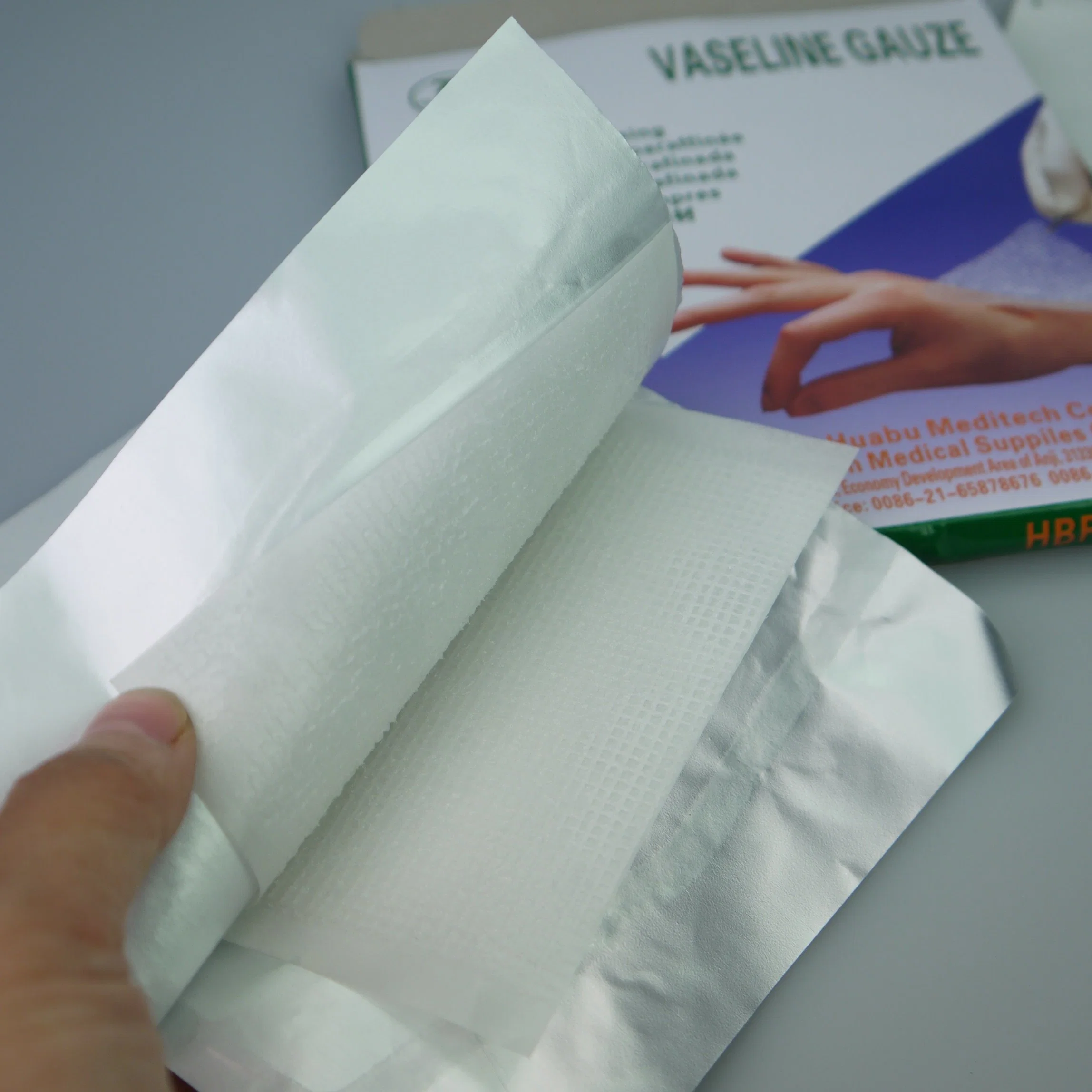 Disposable Medical Supply Surgical Sterile Disposable Dressing Paraffin Gauze