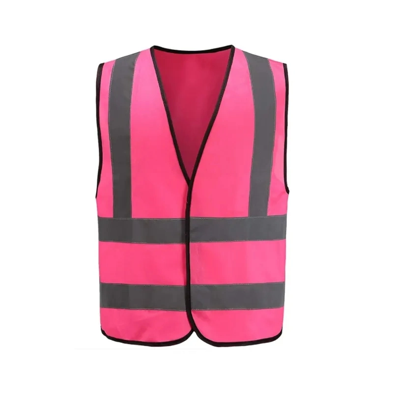 Orange Color Hivis Construction Work Custommade Safety Product PU Coating Vest