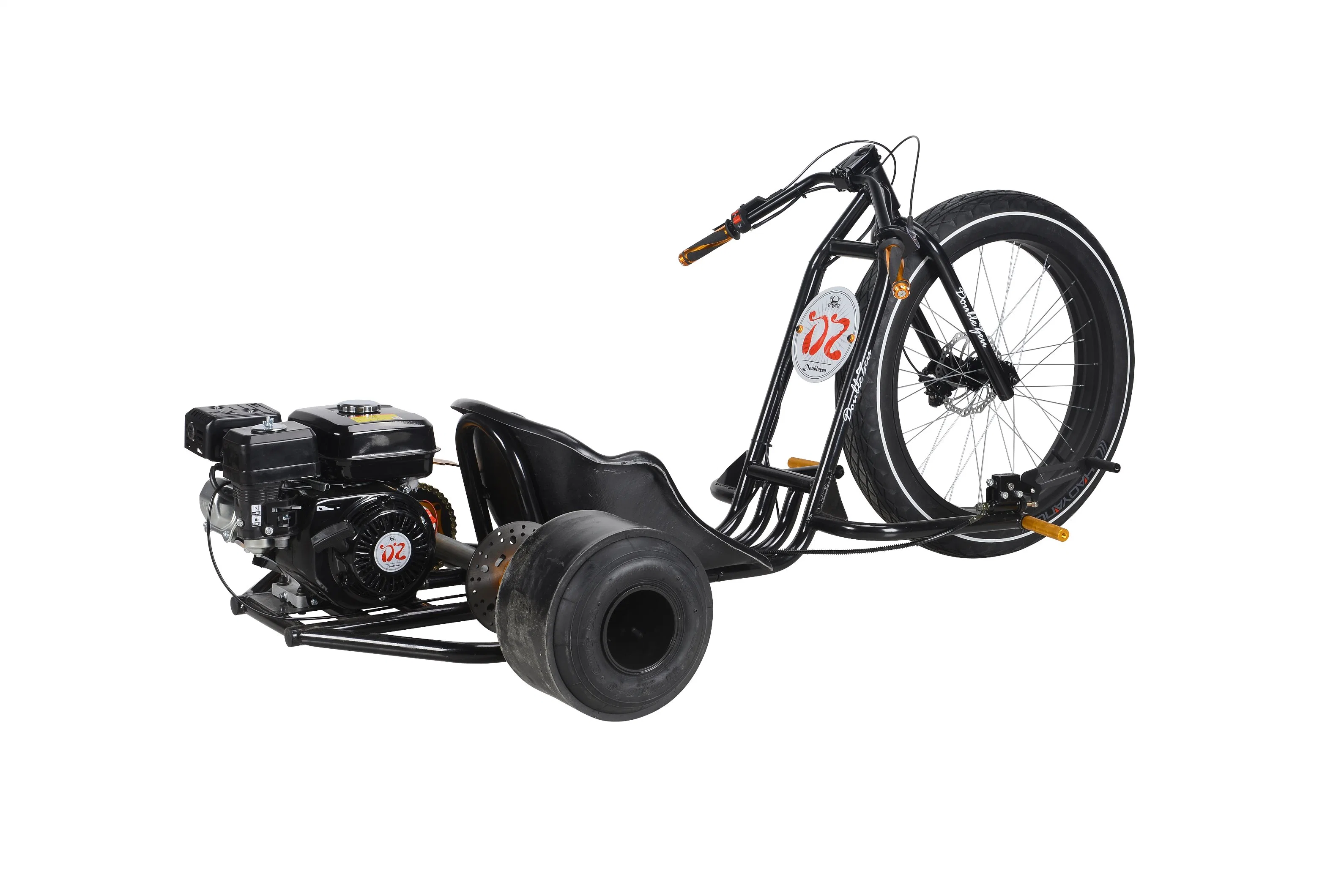 High Performance Gasoline 196cc 6.5HP Drift Trike Motorizado