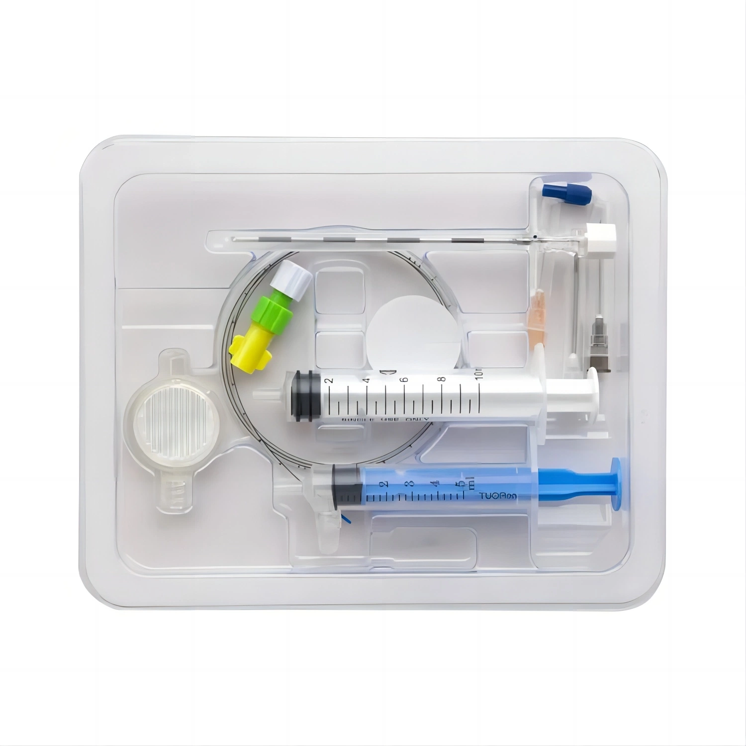 Kit combinado de anestesia espinal y epidural desechable