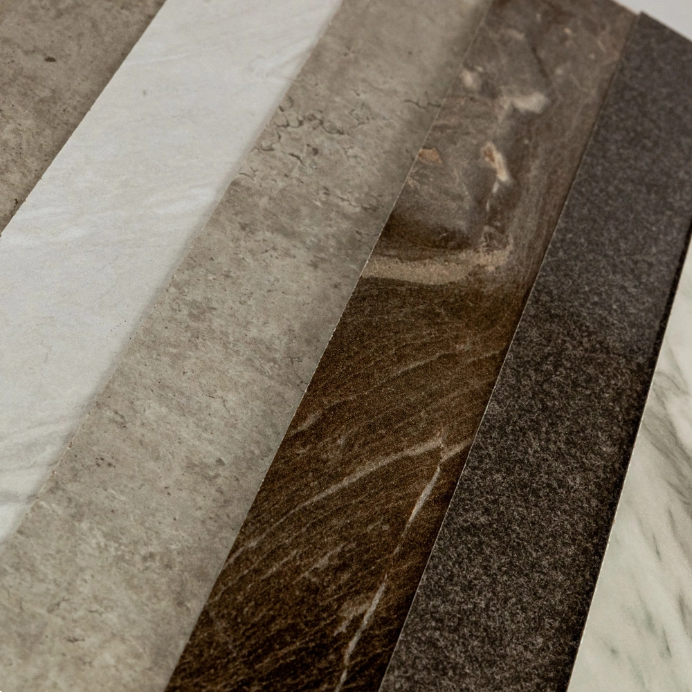 Hohe Wasser- und Feuchtigkeitsbeständigkeit HPL Marmor Design Material Für Fassadenverkleidung