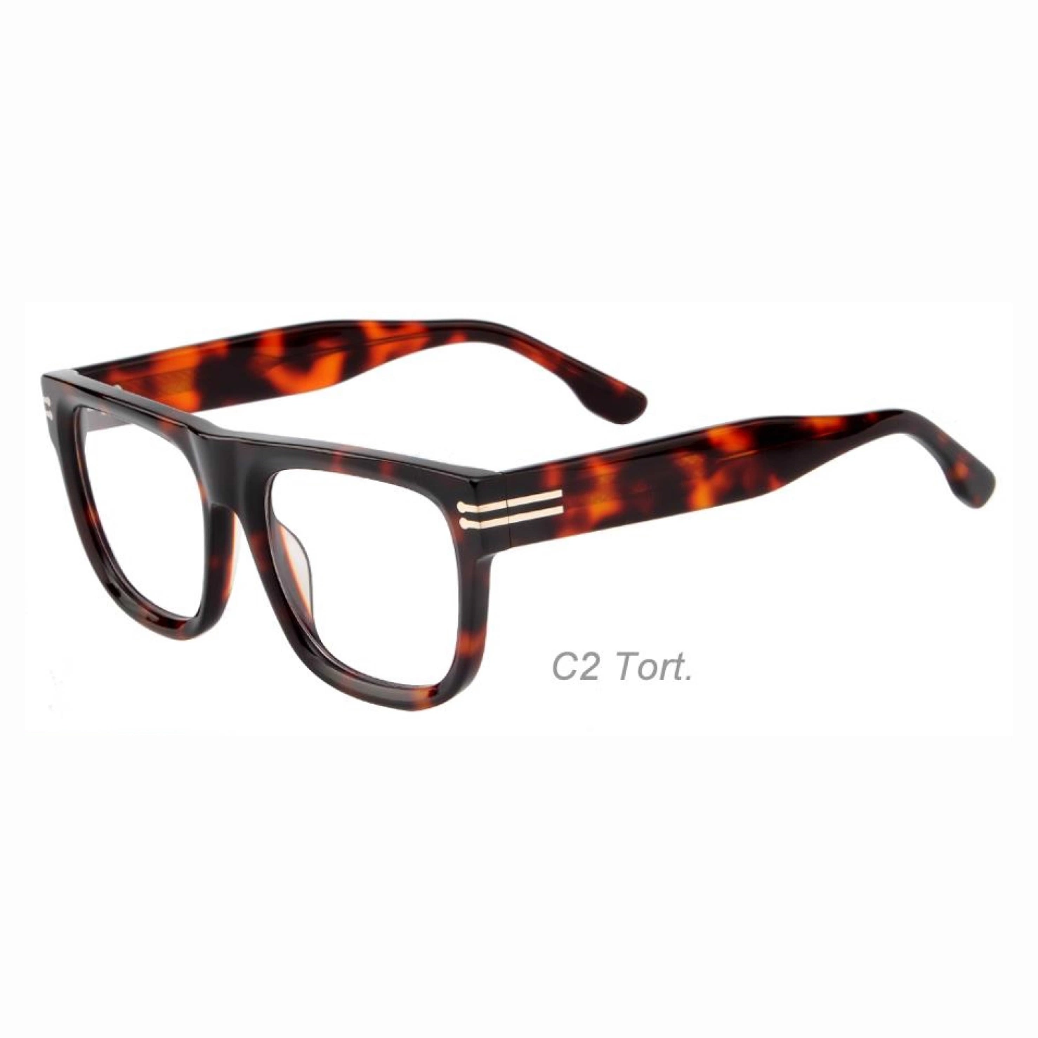 Wholesale/Supplier High End Glasses in Stock Acetate Eyeglasses Men Optical Frame