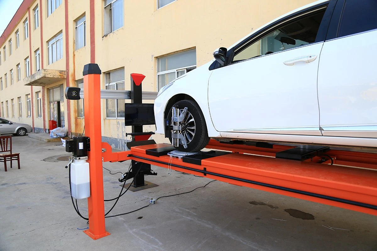 3t Ручной четырехPost Car Parking Lift с одним боковым отпускным лифтом Популярен в Канаде и США