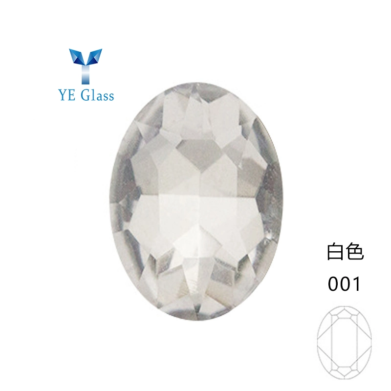 Manufacturer of Glass Rhinestones in Oval Shape