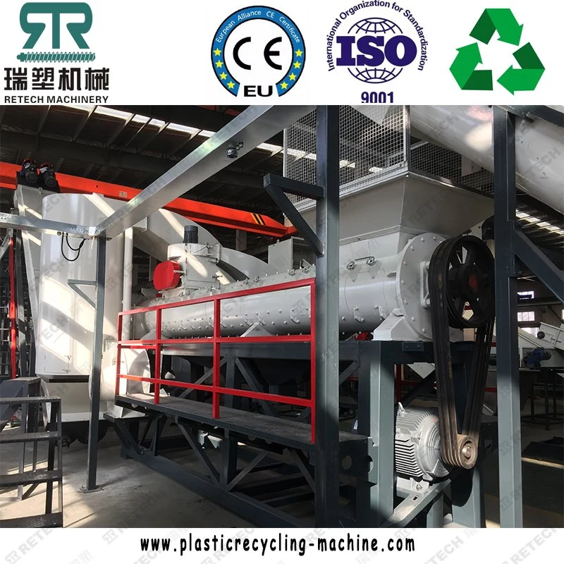 2000kg/Hr Pet HDPE Bottle Mechanical Label Remover Machine with 98% Removing Rate