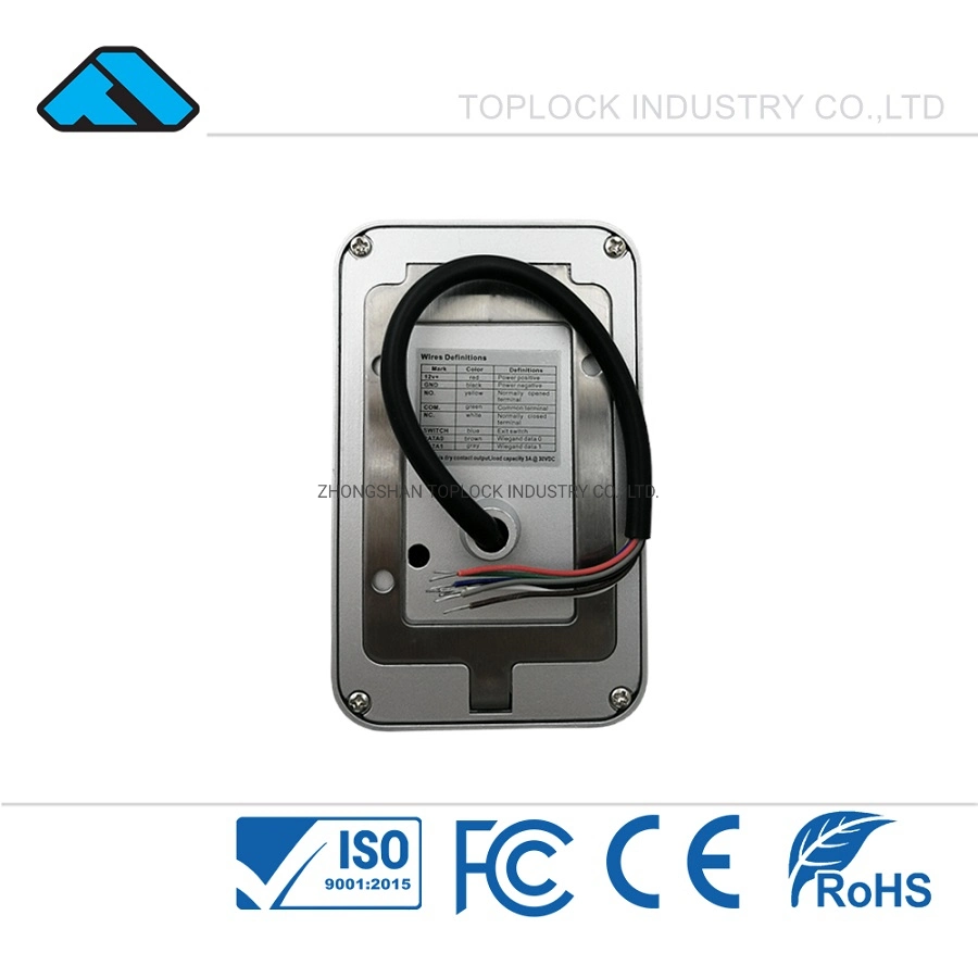 Bloqueo de Rim Control de Acceso Electrónico de lector de tarjetas de proximidad