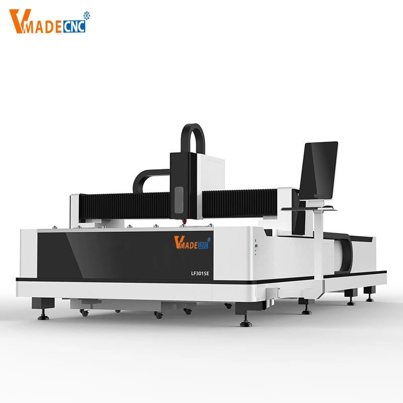 Metal Industrial Raycus 500W 1000W 1500W 2000W CNC Fiber Laser Metal Cutting Machine Price for Carbon Stainless Aluminum Sheet Cutting