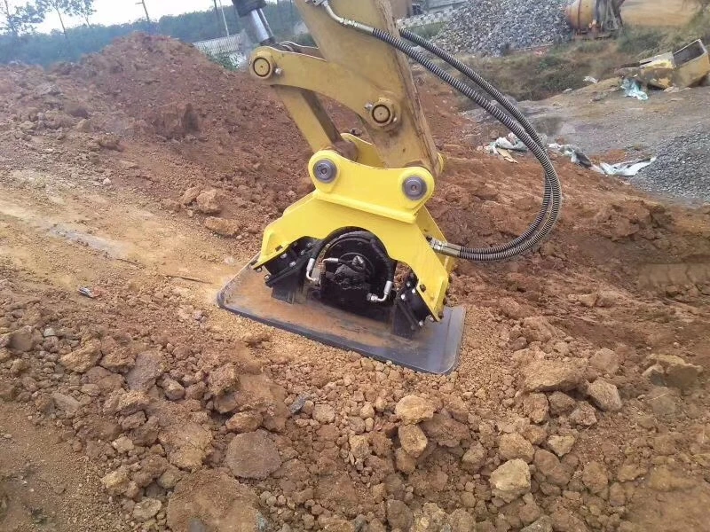 Small Excavator Attachment Hydraulic Mini Vibrating Plate Compactor