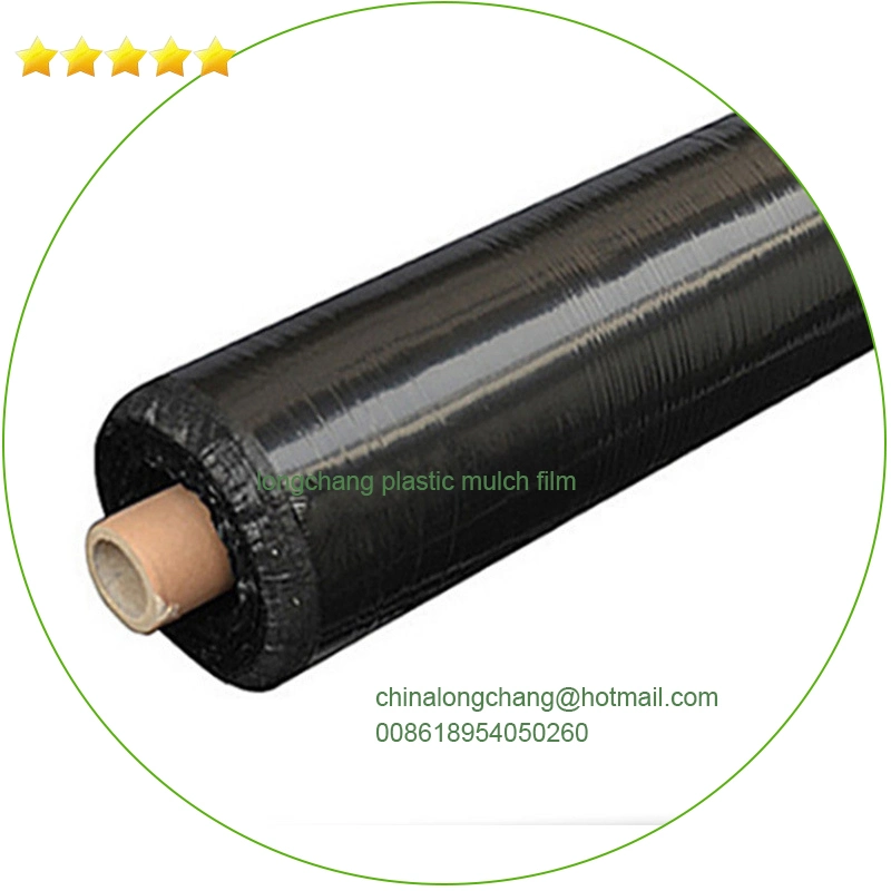 20 25 30 35 40 50 Micron Silver Black Agricultural PE Plastic Mulch Sheets for Prevention Grass Growth