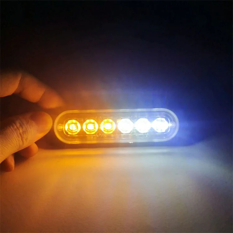 Fabricante 12V LED de vehículos de emergencia de coche de advertencia intermitente