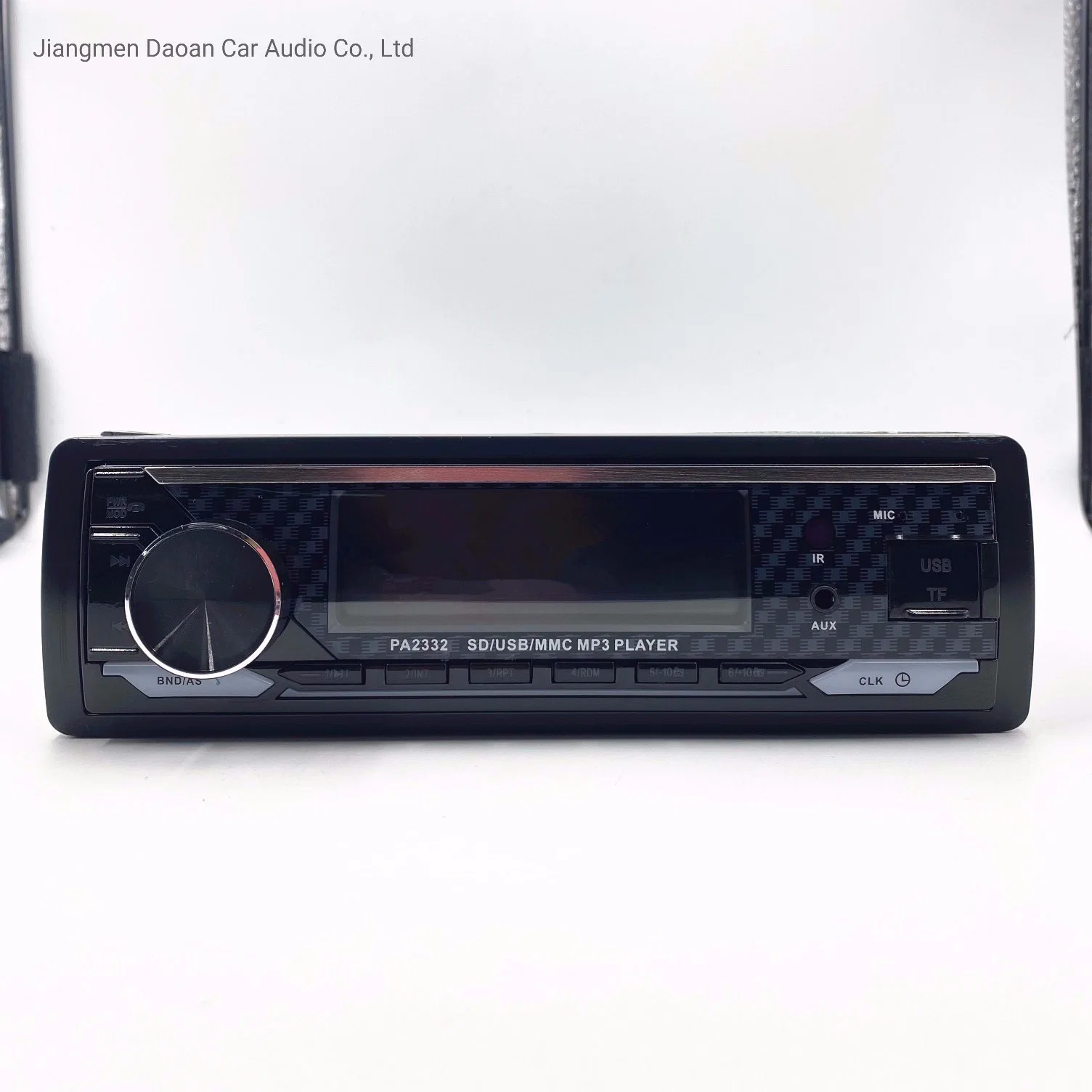 1 DIN Tela LCD Car Áudio de MP3 com Bluetooth