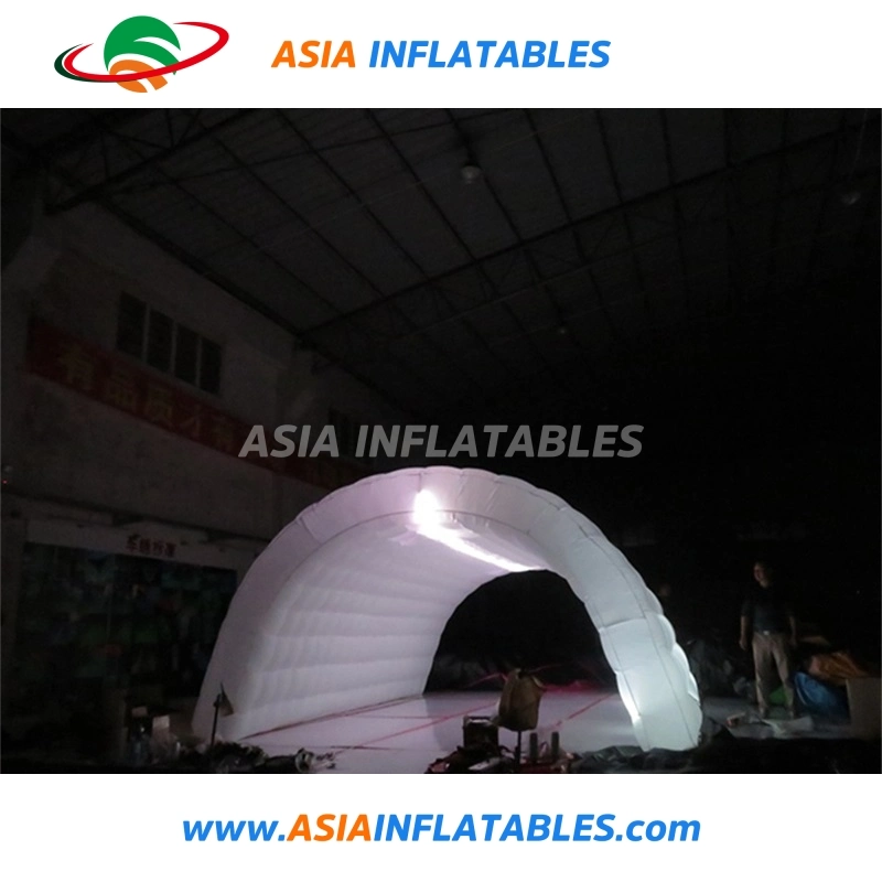 Indoor Inflatable Color Changing Tunnel, Inflatable Shinning LED Tunnel