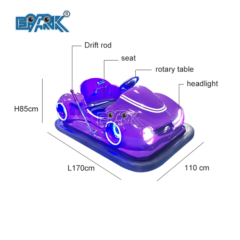 Family Amusement Center mais Drift Car Electric Battery Children Adulto Pára-choques