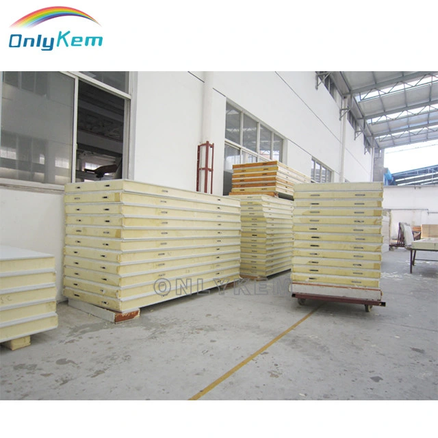 75mm/100mm/125mm/150mm PU/PIR/PUR Roof Sandwich Panels