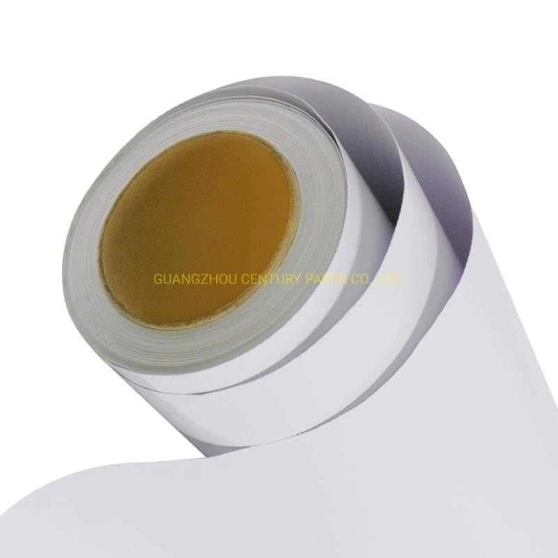 Direct Sale Factory Price Advertising Materials Inkjet Printable Vinyl Glossy/Matte Printing Self Adhesive Vinyl Roll