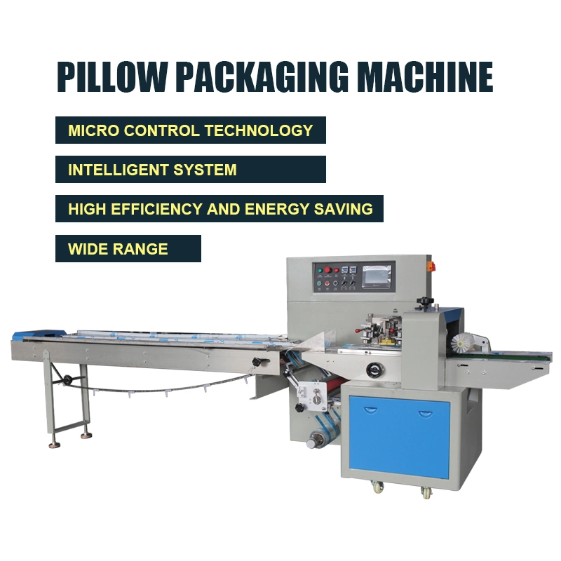 Automatic Flow Pillow Sugar Noddle Cookie Packing Machine