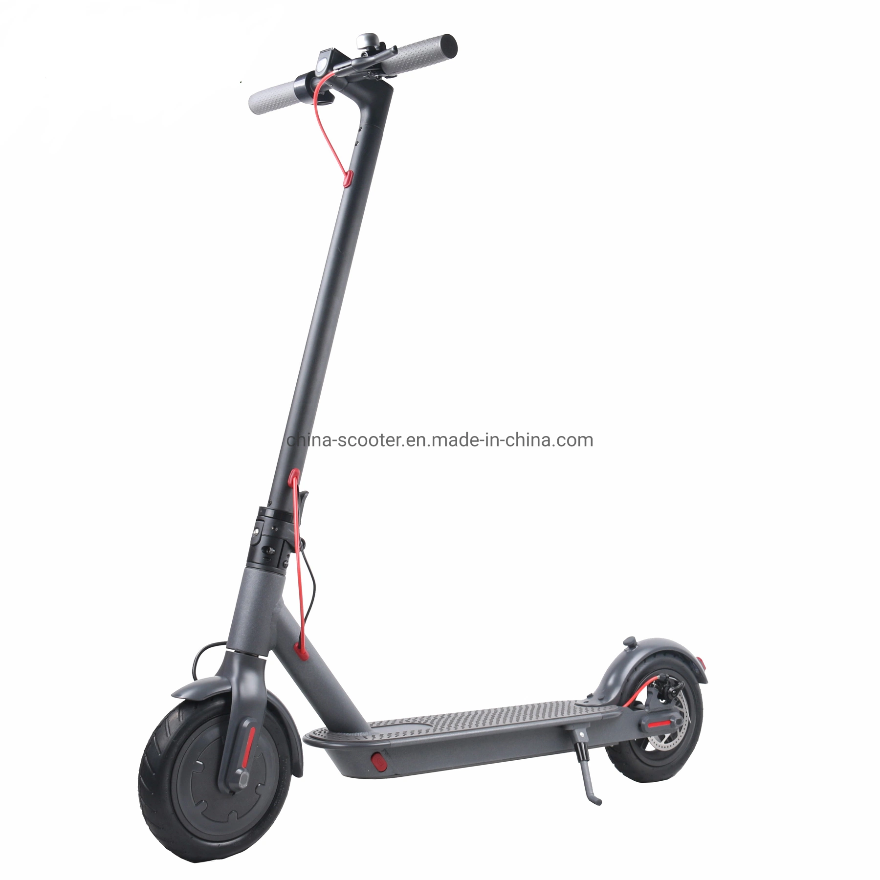 Gros scooter de mobilité électrique pliable à 2 roues Vélo électrique à moteur scooter