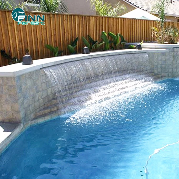 Stainless Steel Indoor or Outdoor SPA Pool Wall Fountain