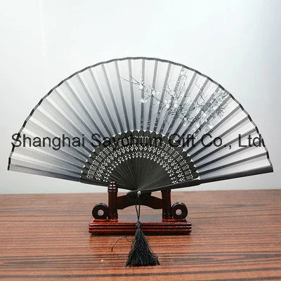 Customise Chinese Folding Bamboo Paper Hand Fan