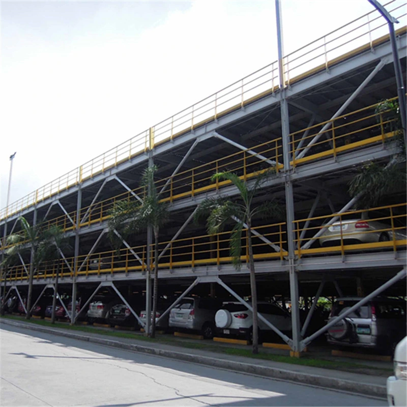 Modern Multi-Story Professional/Prefab Design H Beam Q235/Q345 Metal Steel Structure Car Parking Garage for Shopping Mall/Apartment/Hospital