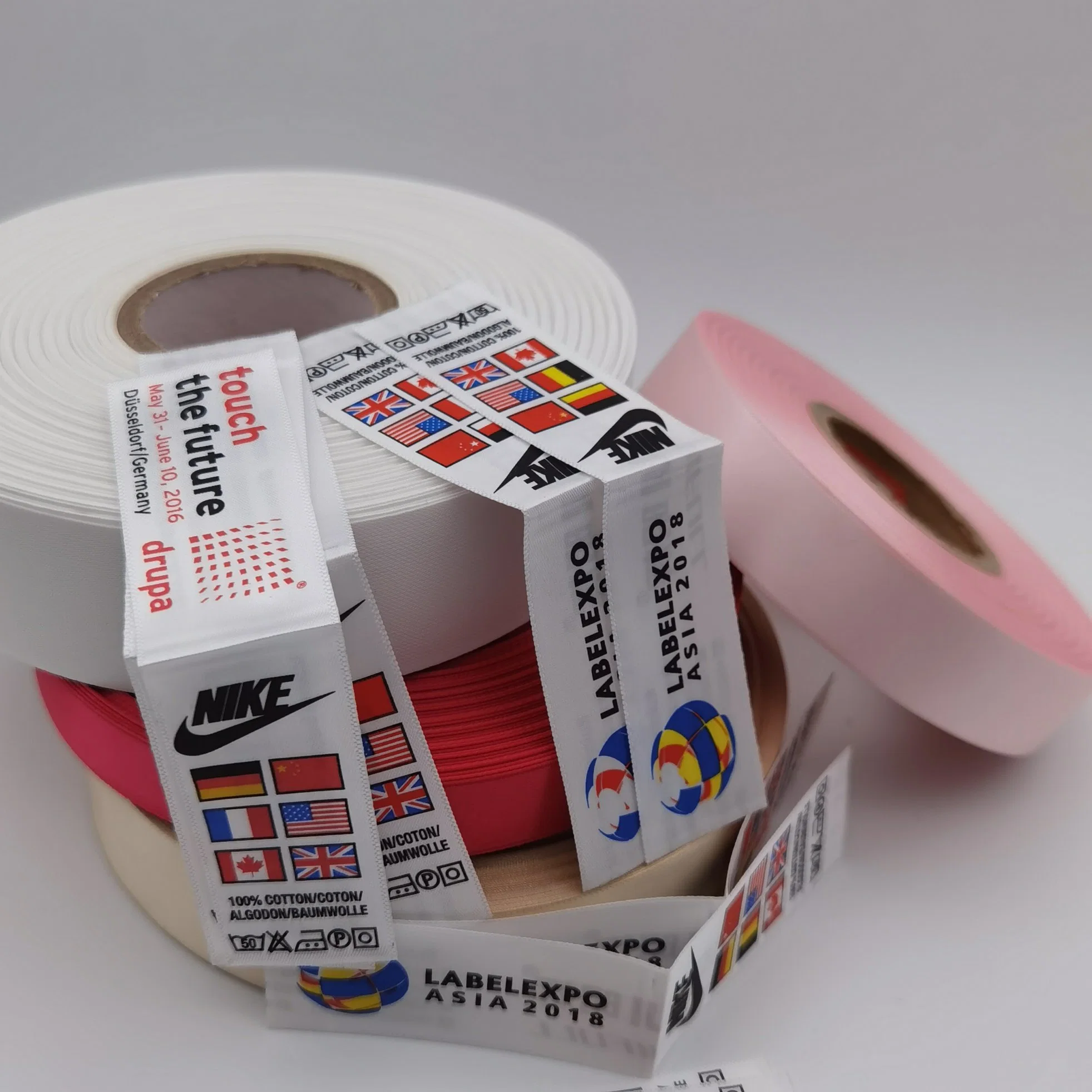 Single Face/Double Face Slited Edge Polyester Satin Ribbon (PS1210XY)