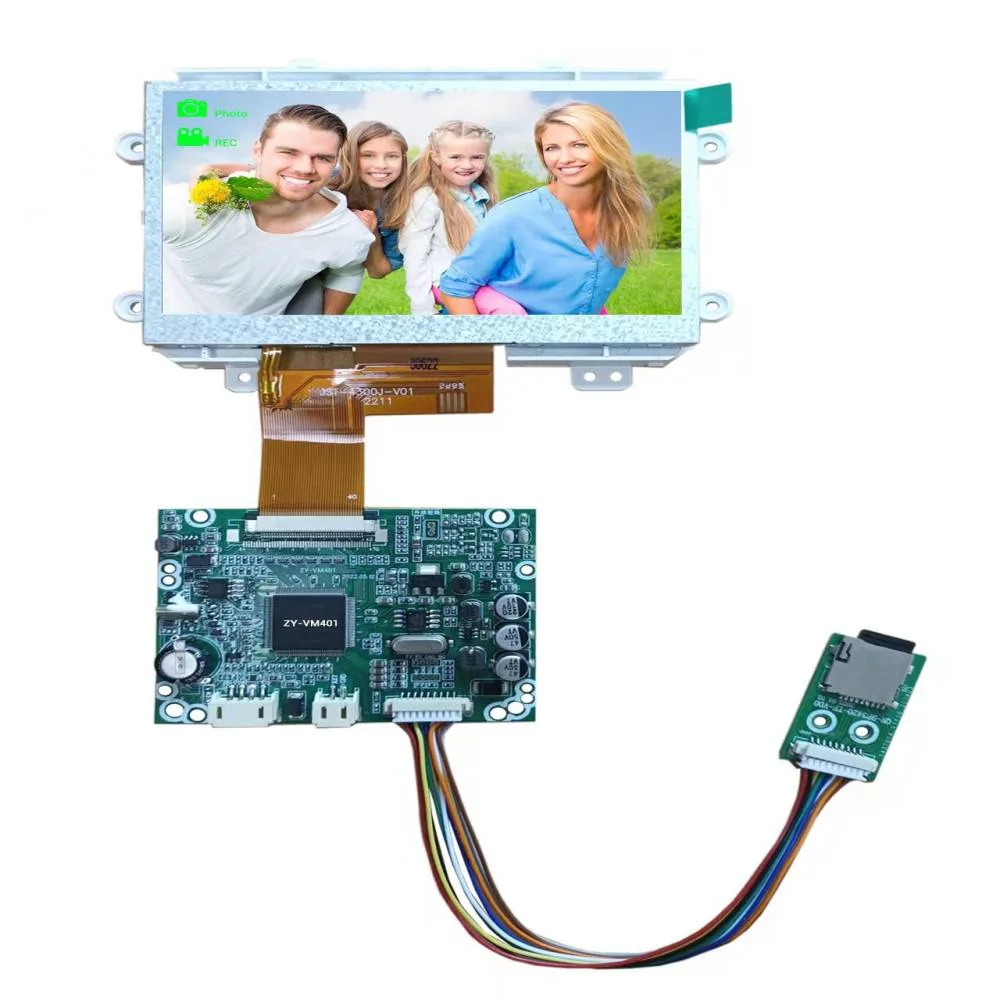 4,3inch DVR-Speicher TFT LCD-Modul mit Treiberplatine für Videosprechanlage