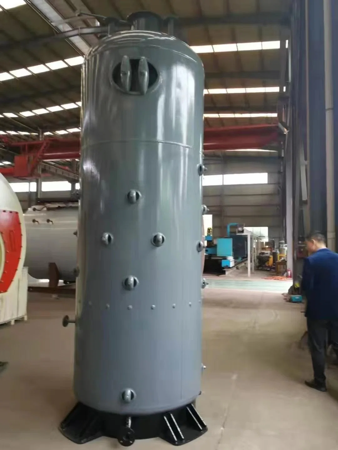 for Food Processing Machinery 35-1000kg/H Vertical Gas/Oil Industrial Steam Boiler, Steam Generator