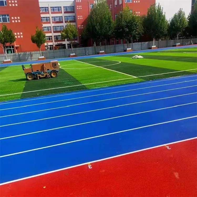 Atletismo caucho sintético caucho de running pista de goma para el estadio