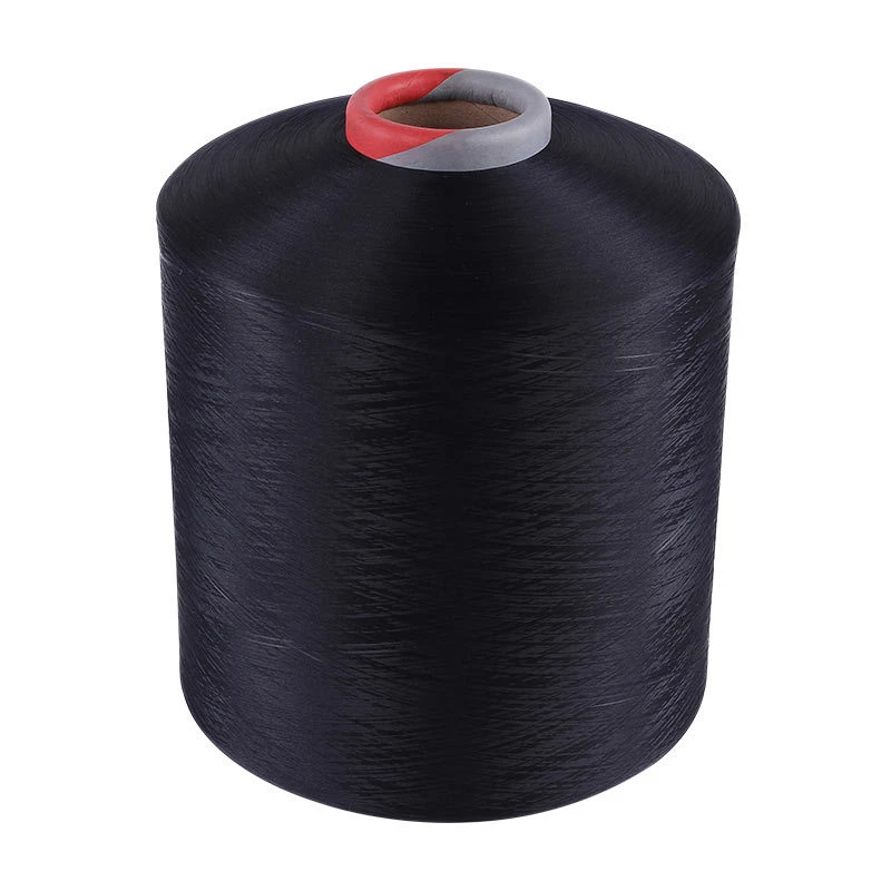 100% Dope Dyed Polyester Yarn Drawn Textured Yarn DTY