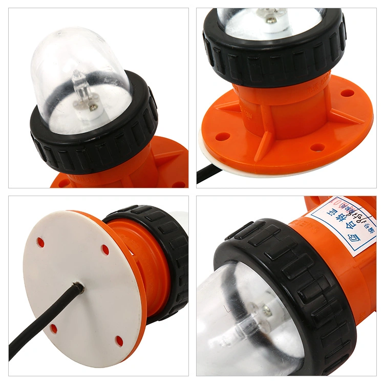 Transparent IP56 Plastic Emergency Marine Warning Strobe Light for Sale