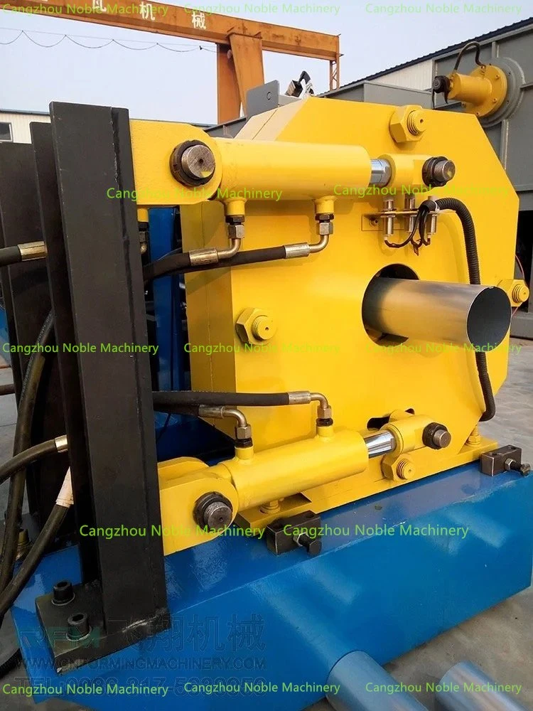 Steel Downspout Down-Pipe Gutter Rain Pipe Bending Drain Pipe Roll Forming Machine