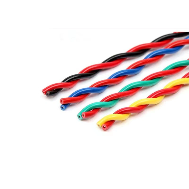 Flexibles Drahtkabel PVC-isoliert RVS Twisted Pair Flexible Electric Kabel