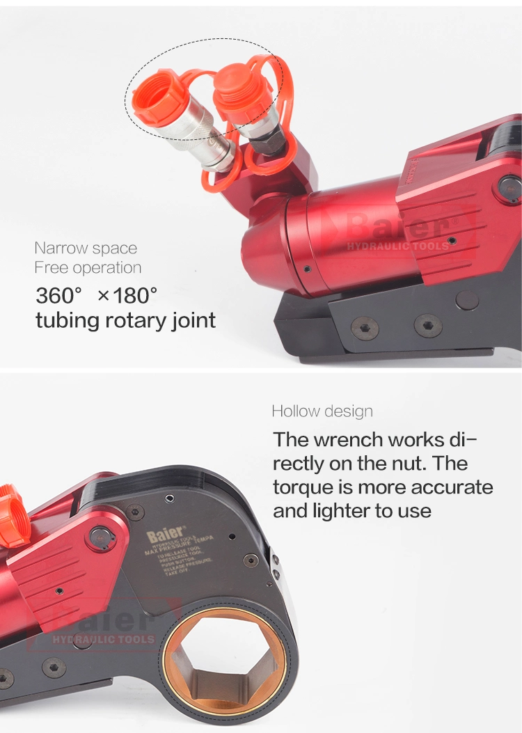 China Professional Hexagon Hydraulic Tool Hydraulic Torque Wrenches Rtb