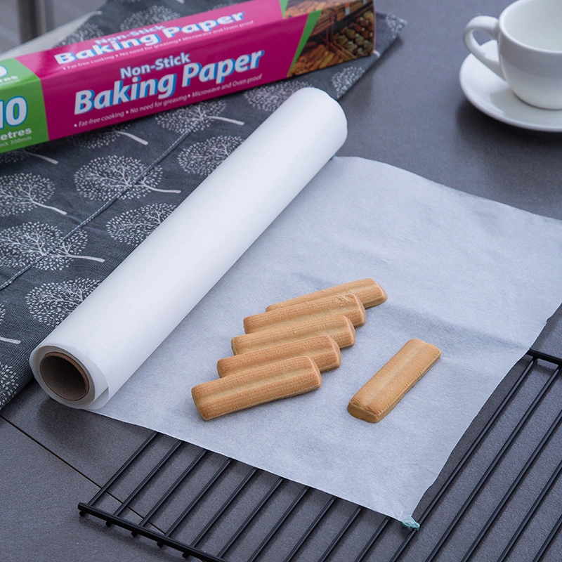 Printed Greaseproof Paper Silicone Coated Colored Baking Parchment Paper for Oil Proof