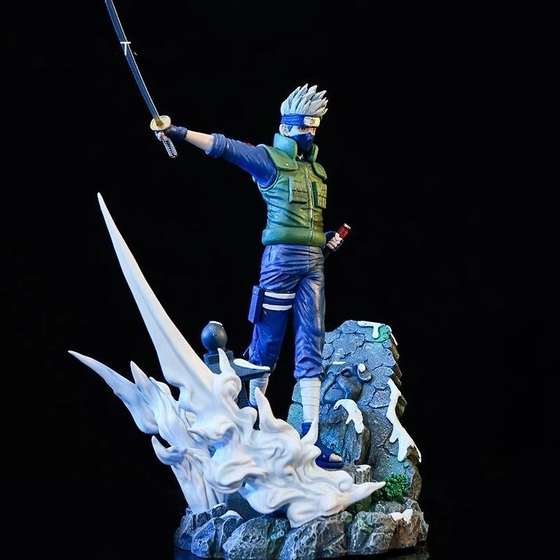 Alimentação de fábrica Hatake Kakashi Naruto anime japonês figura por grosso de brinquedos do modelo