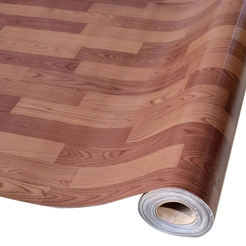 Plastic Flooring Vinyl PVC Linoleum Roll Floor Covering Carpet Sheet Mat Laminate Waterproof Cheap Price Foam Dance Wood Sponge